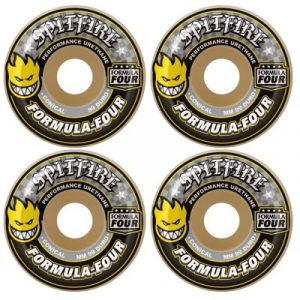 Spitfire Ruedas F4 99 Conical YLW PRNT 56mm