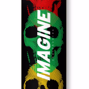 Imagine tabla 8'25 Embossed rasta