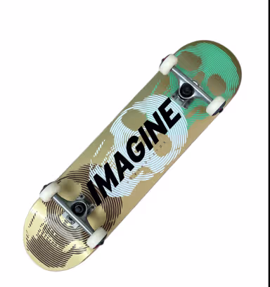 Imagine Skate Completo 8' Embossed gold