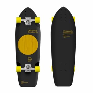 Hydroponic Cruiser SQUARE 31,5'' Lunar Black/Yellow